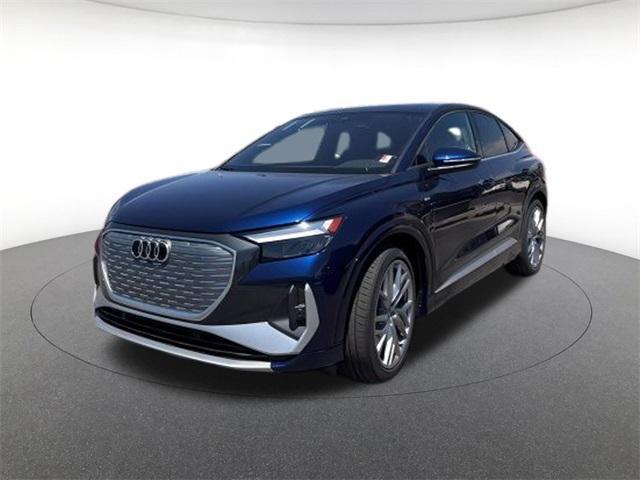 new 2025 Audi Q4 e-tron car, priced at $62,418