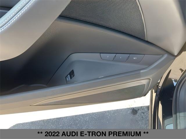 used 2022 Audi e-tron car, priced at $31,998