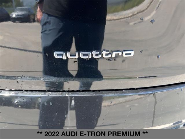 used 2022 Audi e-tron car, priced at $31,998