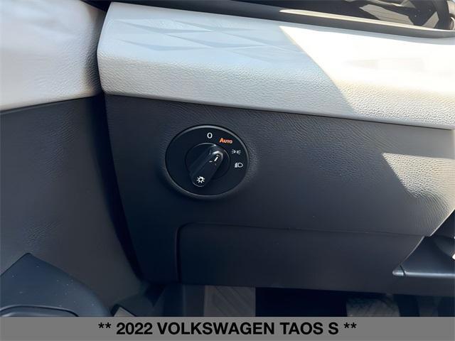 used 2022 Volkswagen Taos car, priced at $19,999
