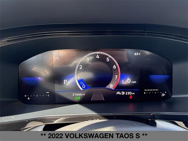 used 2022 Volkswagen Taos car, priced at $19,999