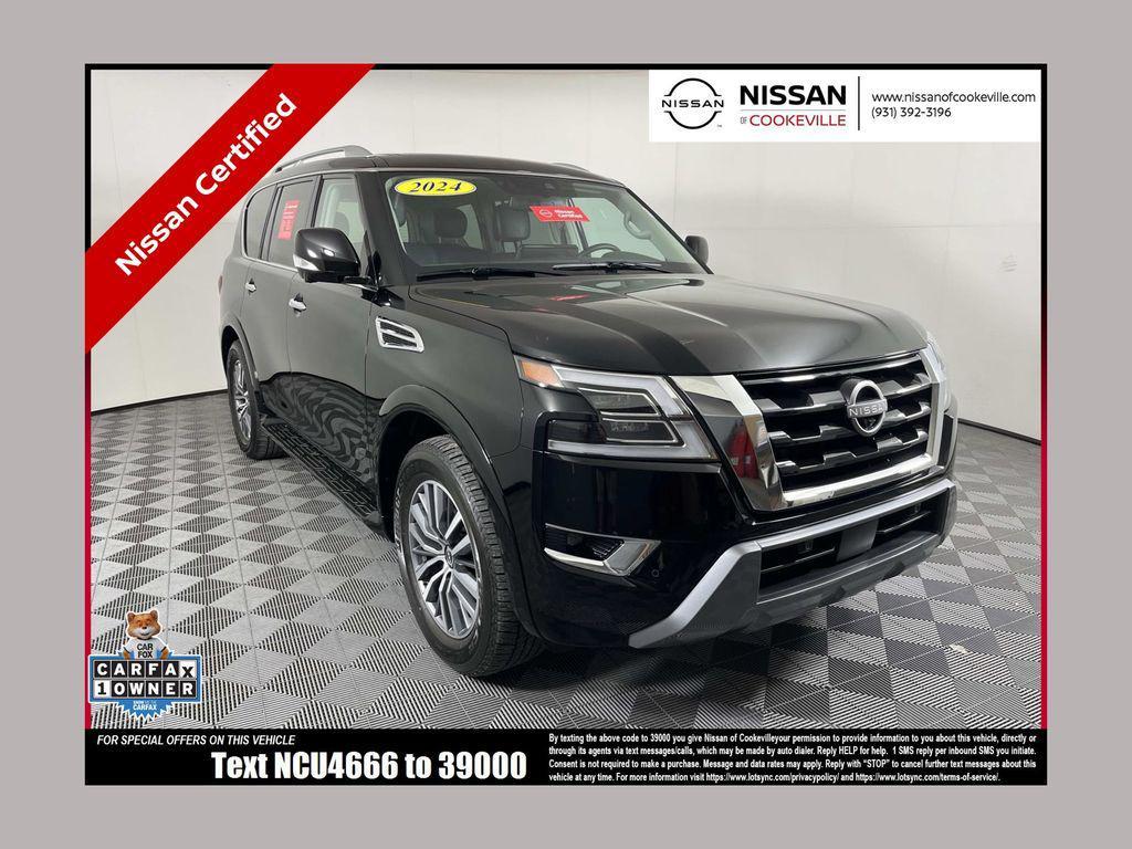 used 2024 Nissan Armada car, priced at $43,842