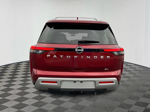 new 2025 Nissan Pathfinder car, priced at $45,948