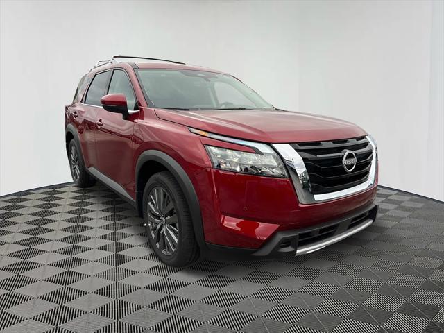 new 2025 Nissan Pathfinder car, priced at $45,948