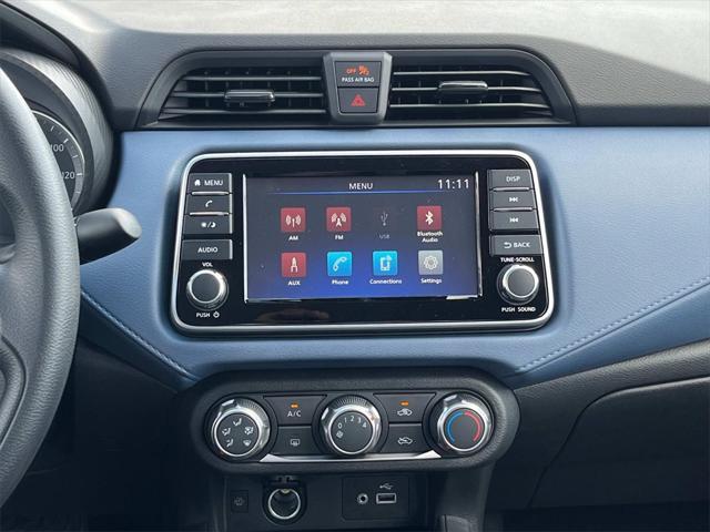 new 2025 Nissan Versa car, priced at $21,139