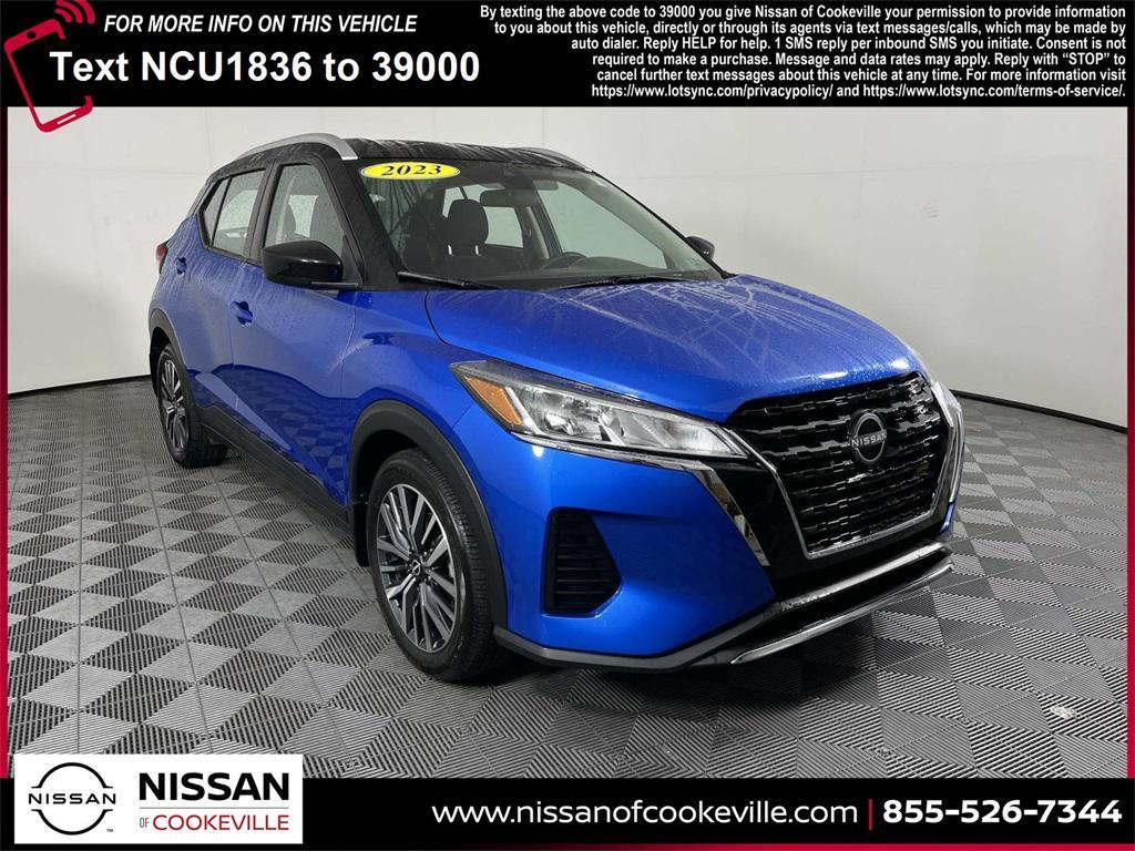 used 2023 Nissan Kicks car, priced at $18,980