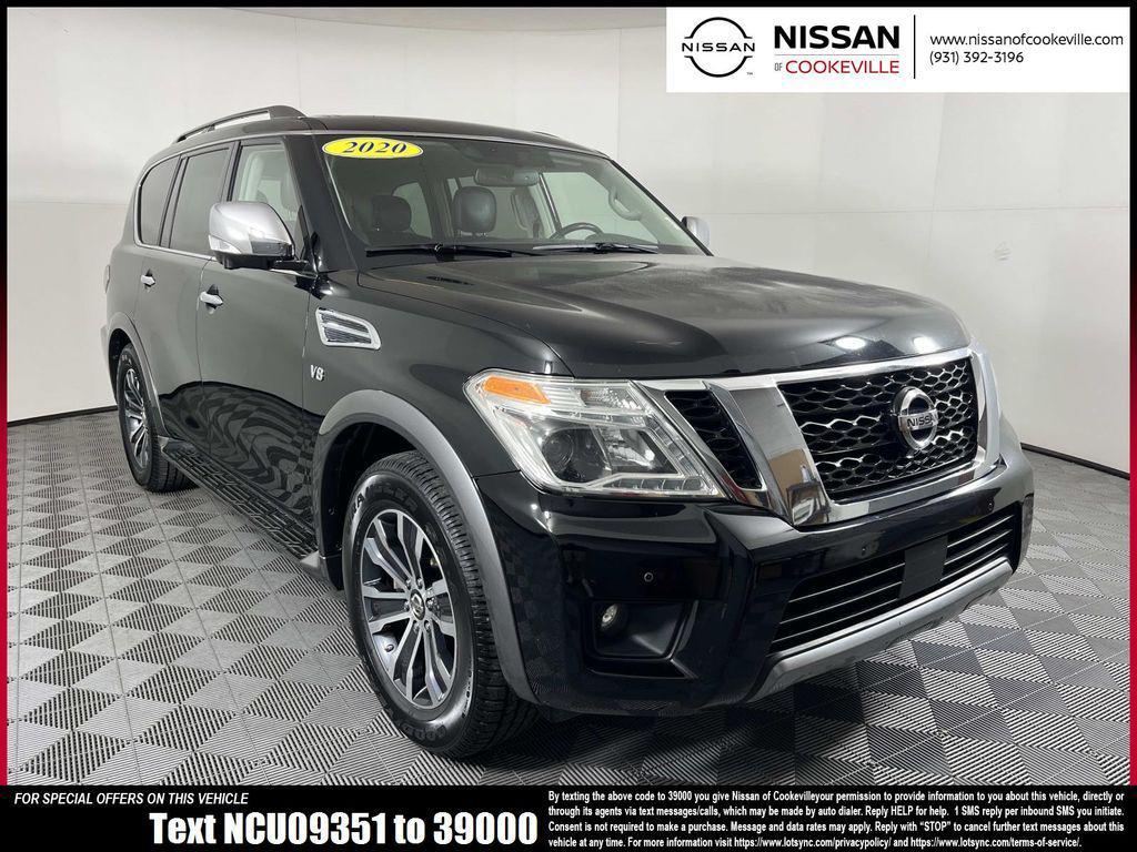 used 2020 Nissan Armada car, priced at $18,299