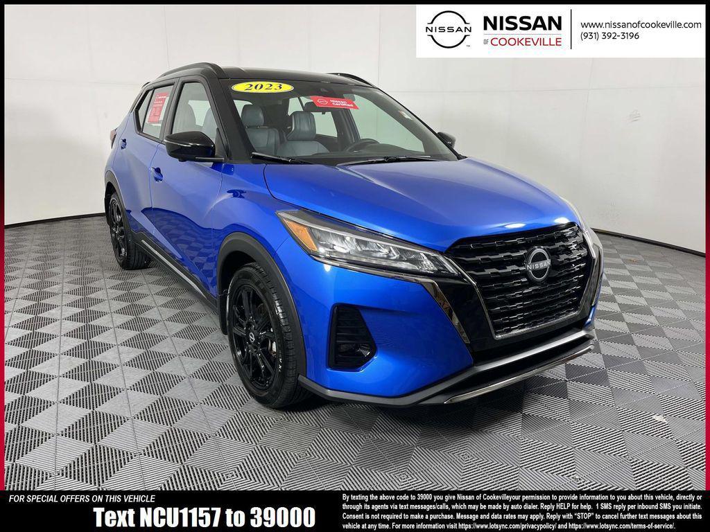 used 2023 Nissan Kicks car, priced at $18,789