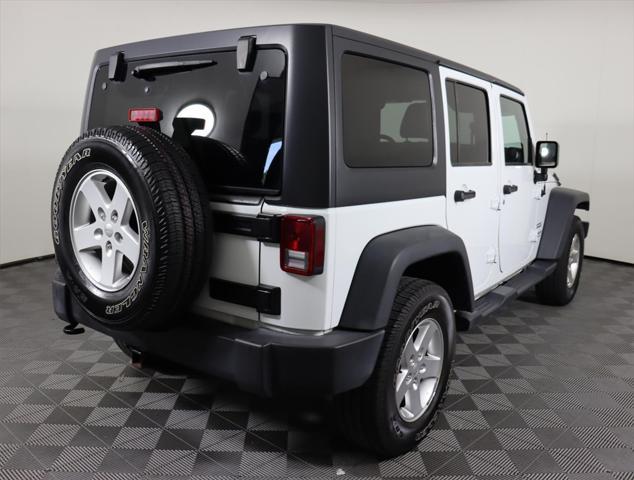 used 2017 Jeep Wrangler Unlimited car, priced at $20,491