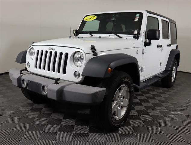 used 2017 Jeep Wrangler Unlimited car, priced at $20,491