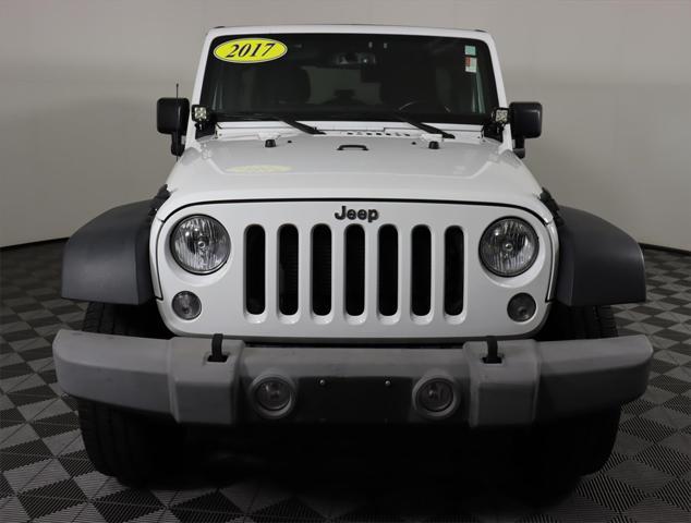 used 2017 Jeep Wrangler Unlimited car, priced at $20,491