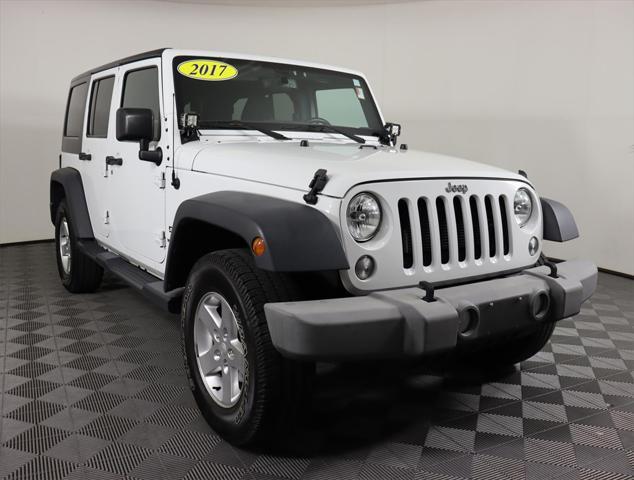 used 2017 Jeep Wrangler Unlimited car, priced at $20,491