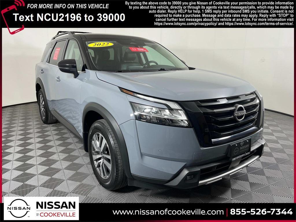 used 2022 Nissan Pathfinder car, priced at $33,210