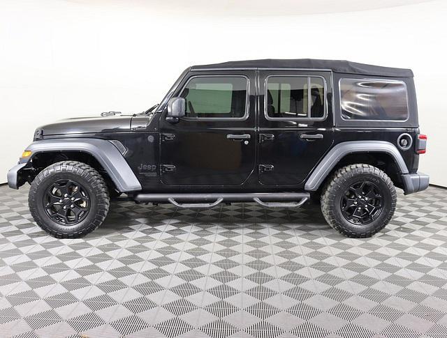 used 2018 Jeep Wrangler Unlimited car, priced at $25,874