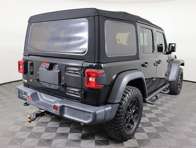 used 2018 Jeep Wrangler Unlimited car, priced at $25,874