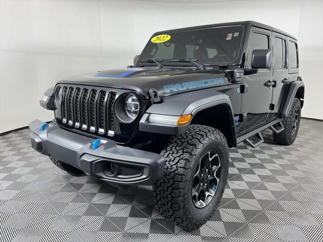 used 2022 Jeep Wrangler Unlimited 4xe car, priced at $31,399