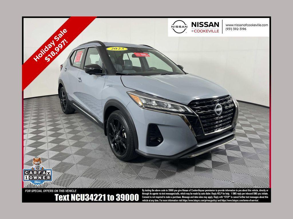 used 2023 Nissan Kicks car, priced at $18,997