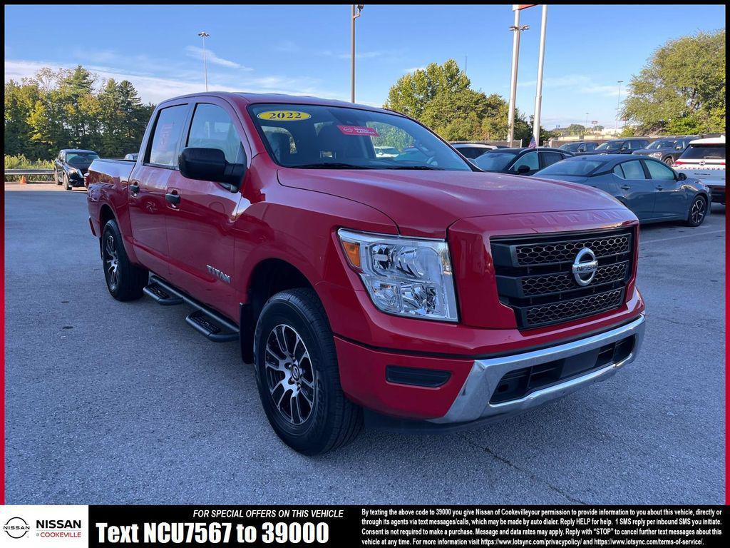 used 2022 Nissan Titan car, priced at $28,603