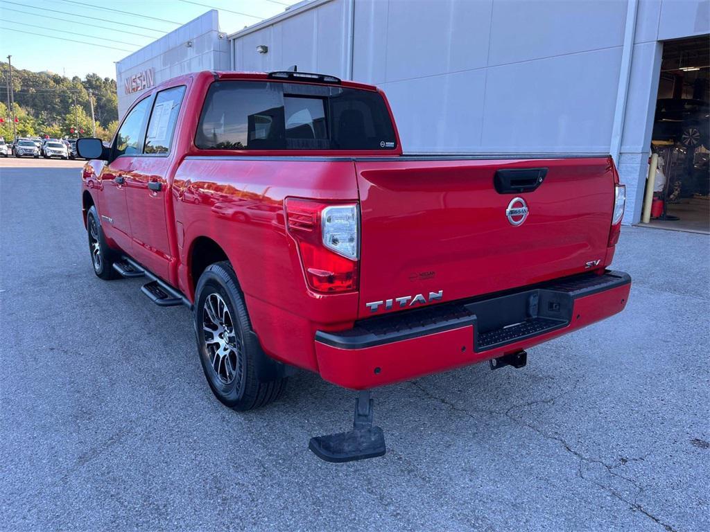 used 2022 Nissan Titan car, priced at $29,999