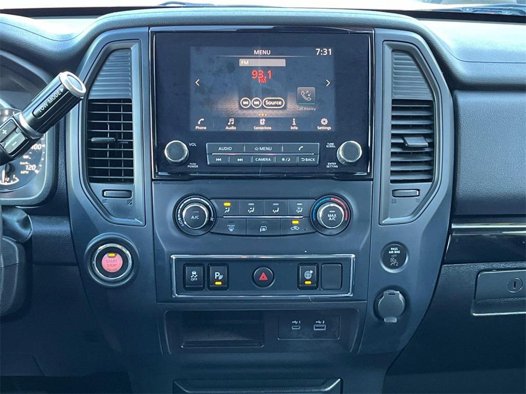 used 2022 Nissan Titan car, priced at $29,999