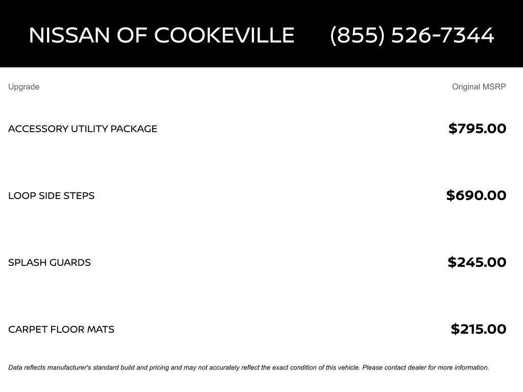 used 2022 Nissan Titan car, priced at $28,603