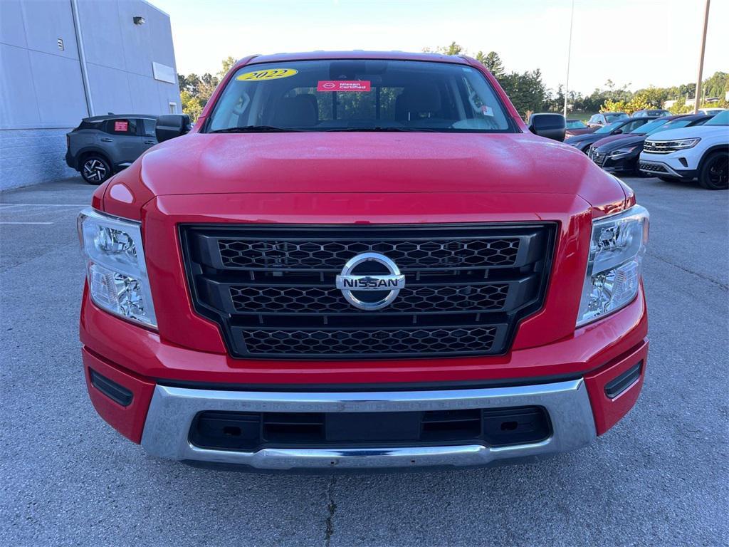 used 2022 Nissan Titan car, priced at $29,999