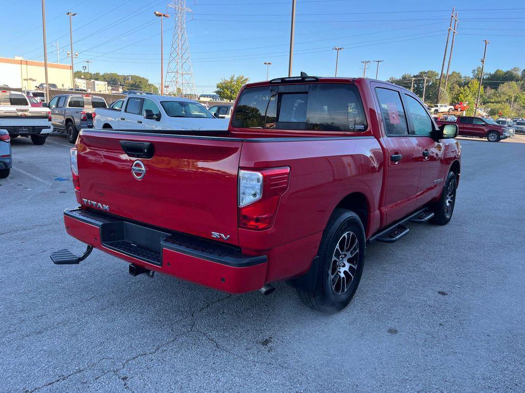 used 2022 Nissan Titan car, priced at $28,603