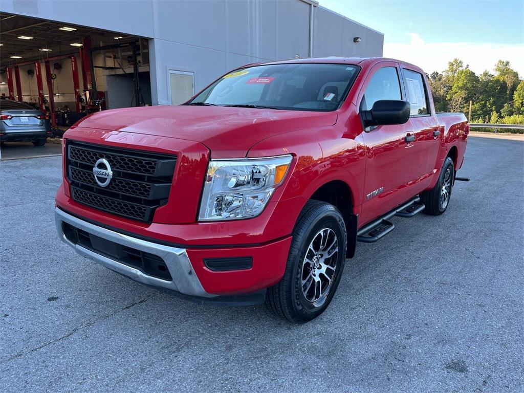 used 2022 Nissan Titan car, priced at $29,999