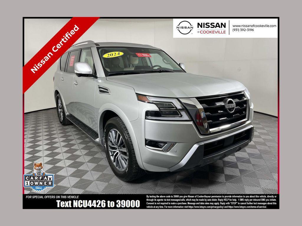 used 2024 Nissan Armada car, priced at $44,999