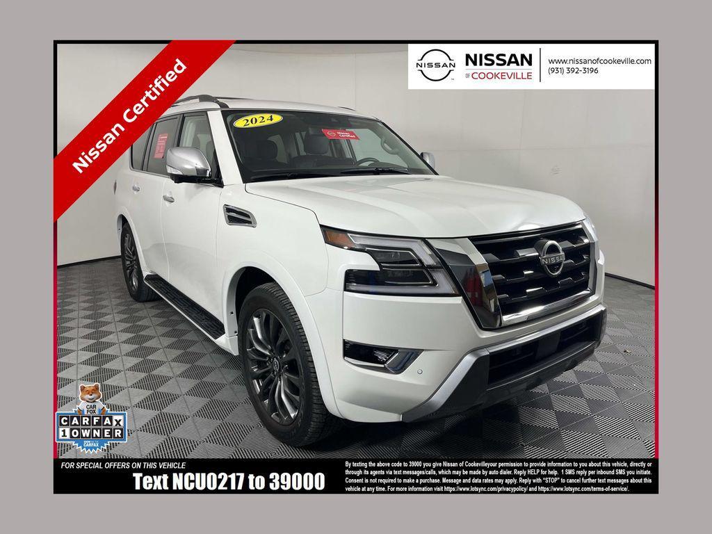 used 2024 Nissan Armada car, priced at $52,998