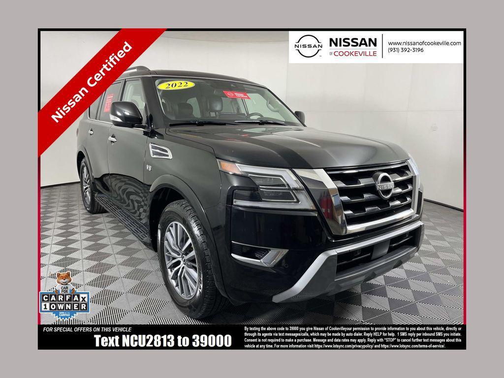 used 2022 Nissan Armada car, priced at $27,599