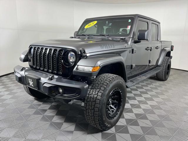 used 2021 Jeep Gladiator car, priced at $30,526