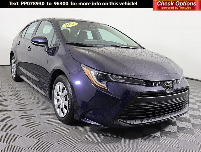 used 2023 Toyota Corolla car, priced at $21,491