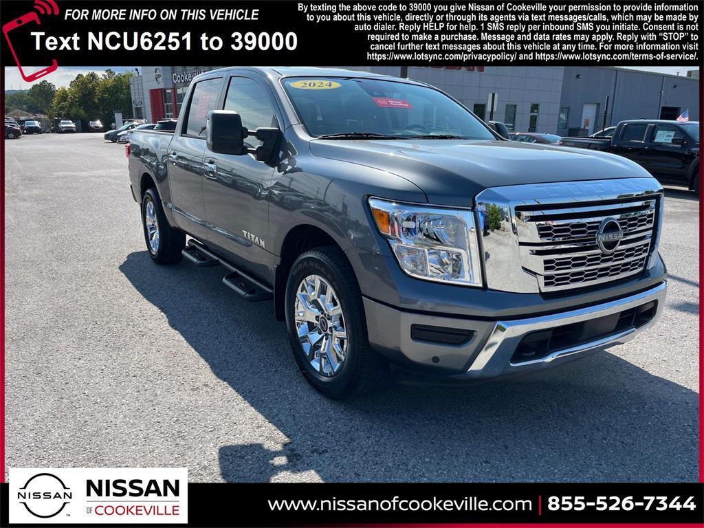 used 2024 Nissan Titan car, priced at $41,599