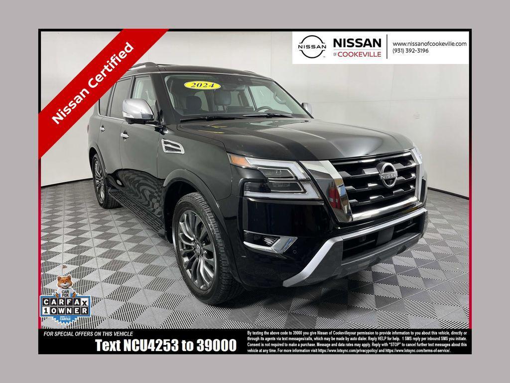 used 2024 Nissan Armada car, priced at $52,840