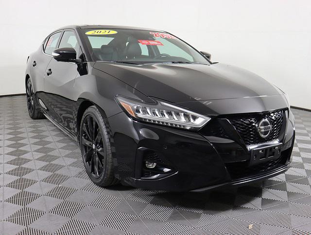 used 2021 Nissan Maxima car, priced at $26,599