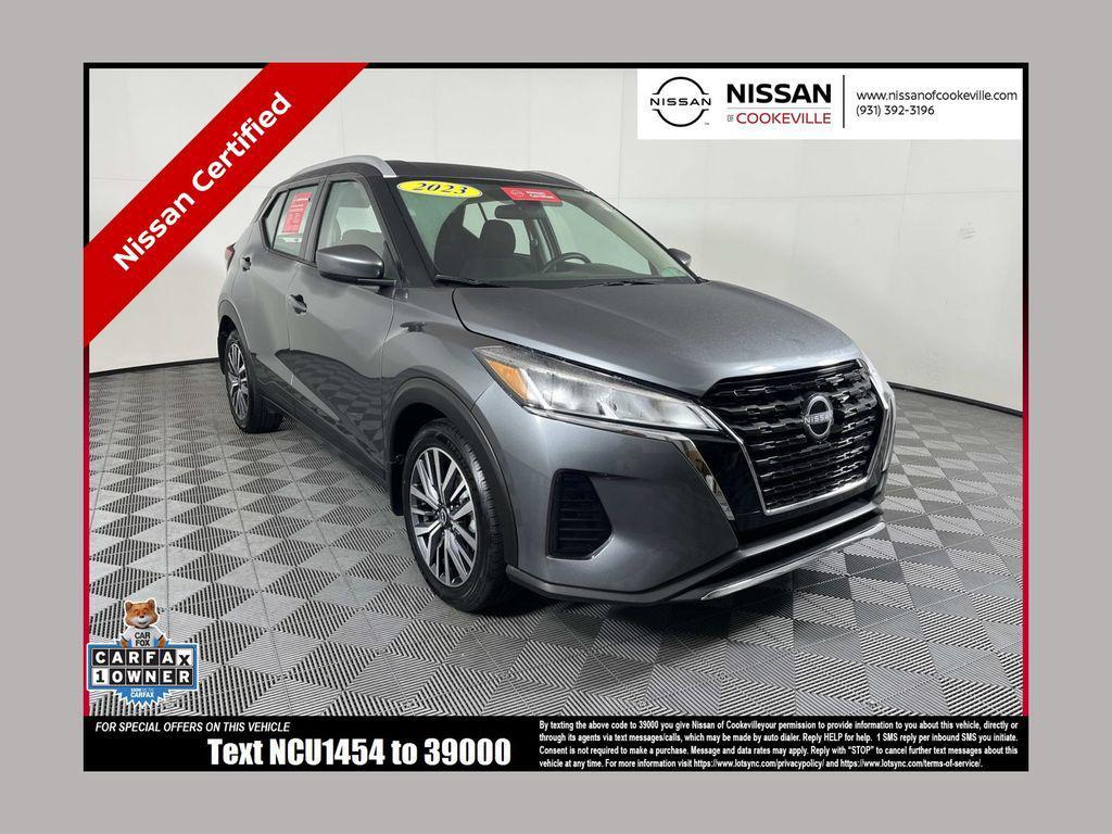 used 2023 Nissan Kicks car, priced at $17,999