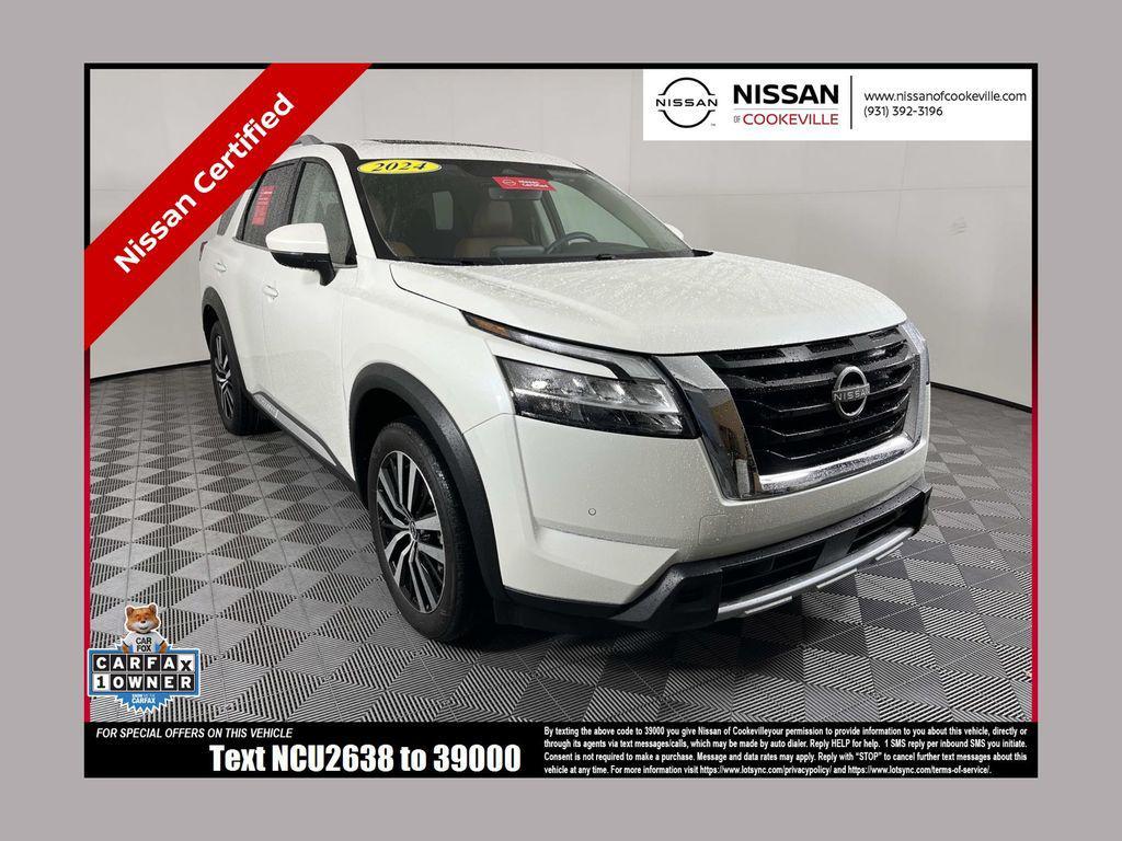 used 2024 Nissan Pathfinder car, priced at $35,269