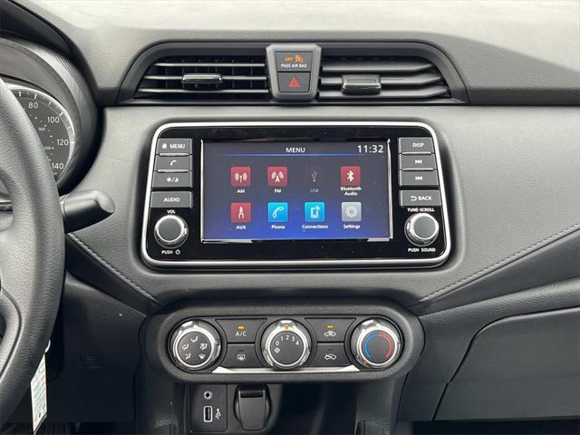 new 2025 Nissan Versa car, priced at $20,516