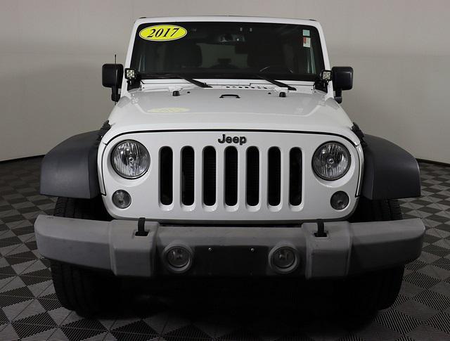 used 2017 Jeep Wrangler Unlimited car, priced at $22,552