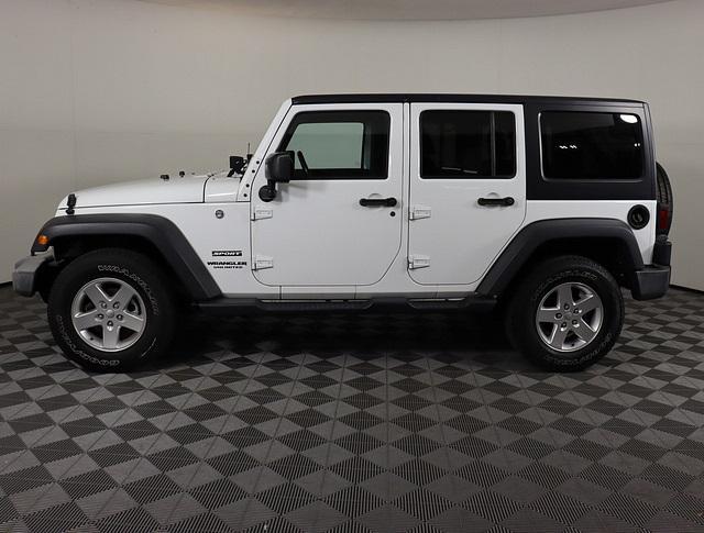 used 2017 Jeep Wrangler Unlimited car, priced at $22,552