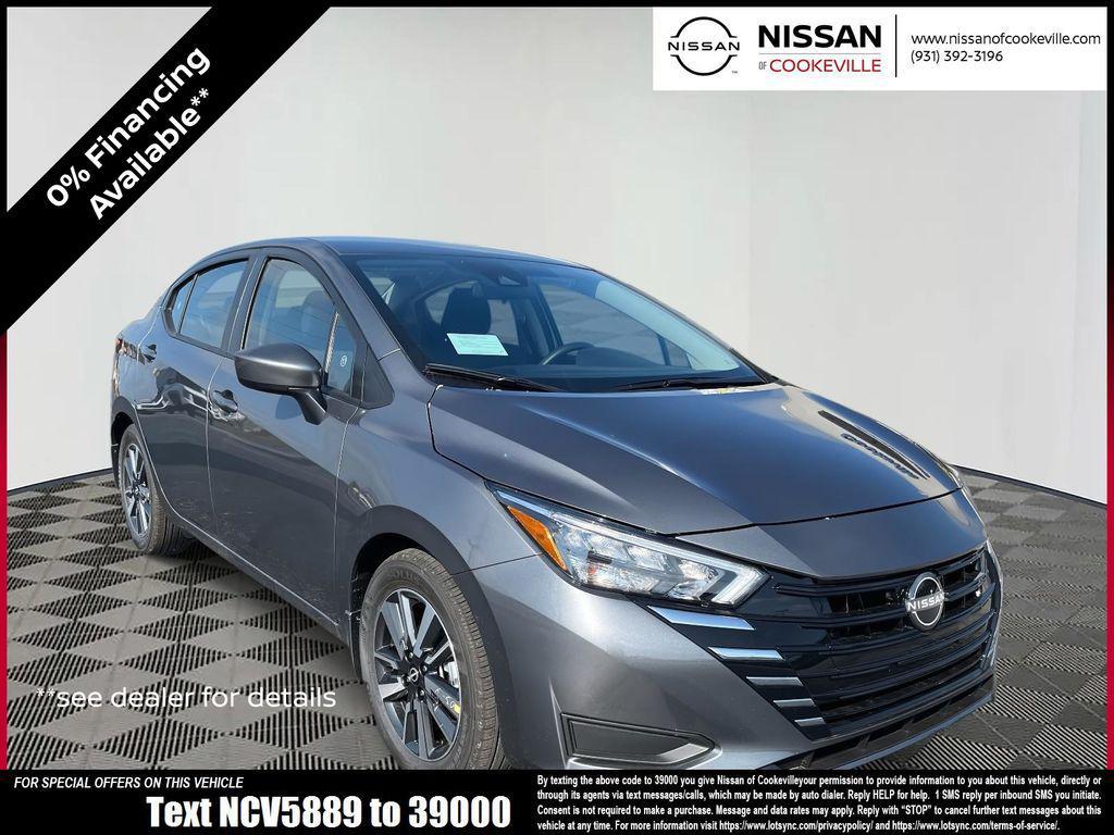 new 2025 Nissan Versa car, priced at $18,685