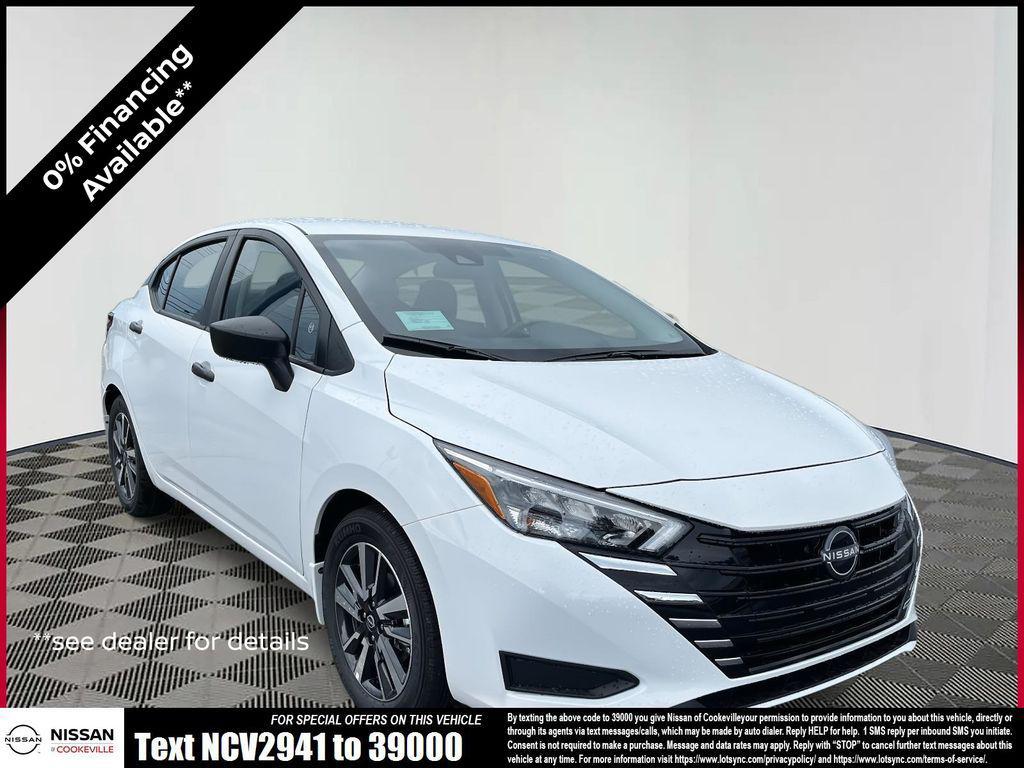 new 2025 Nissan Versa car, priced at $20,437