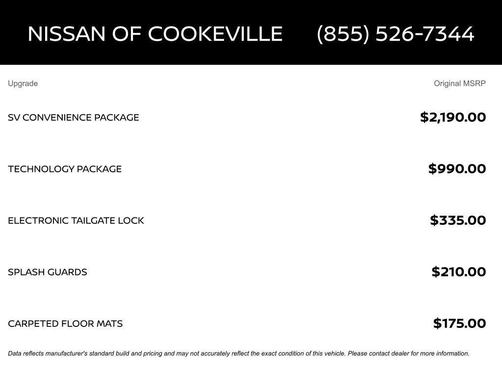 used 2023 Nissan Frontier car, priced at $32,899
