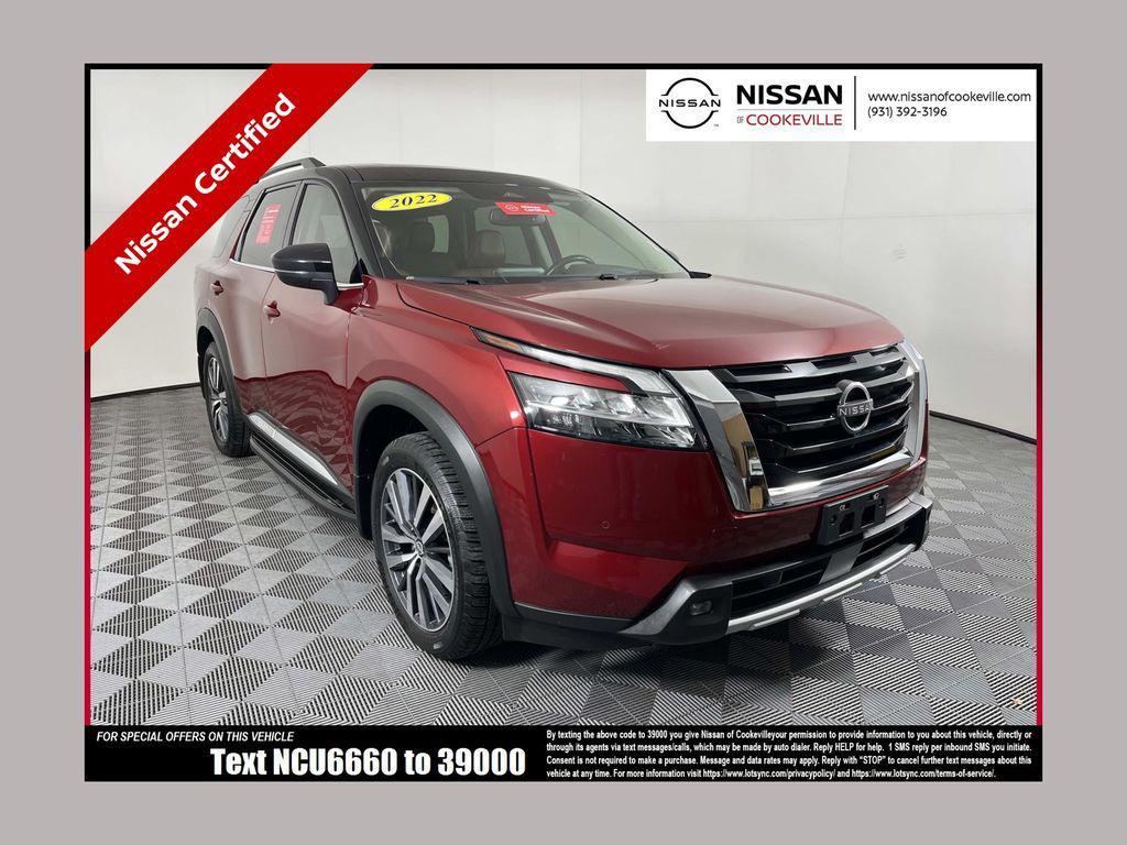 used 2022 Nissan Pathfinder car, priced at $28,825