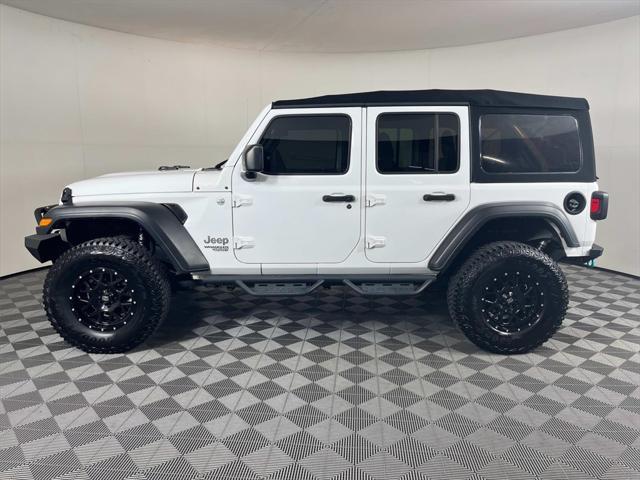 used 2020 Jeep Wrangler Unlimited car, priced at $25,499
