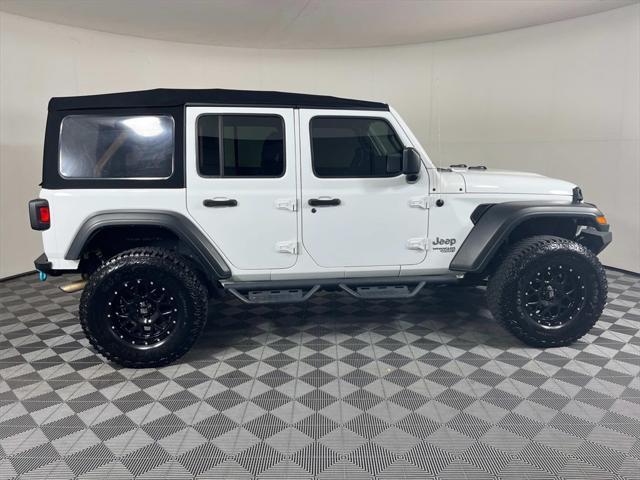 used 2020 Jeep Wrangler Unlimited car, priced at $25,499