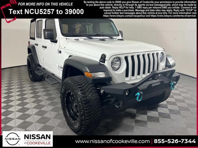 used 2020 Jeep Wrangler Unlimited car, priced at $25,499