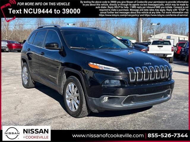 used 2017 Jeep Cherokee car, priced at $13,883