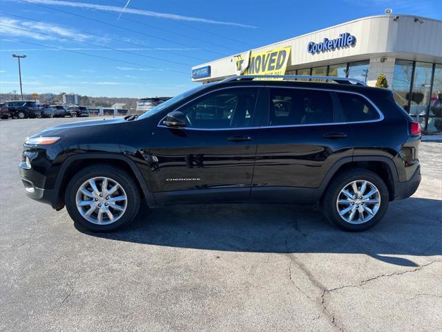 used 2017 Jeep Cherokee car, priced at $13,883